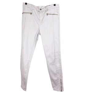 H&M Logg Gray Tapered Ankle Jeans, 12